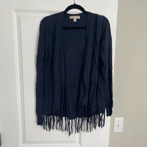 Fringe cardigan